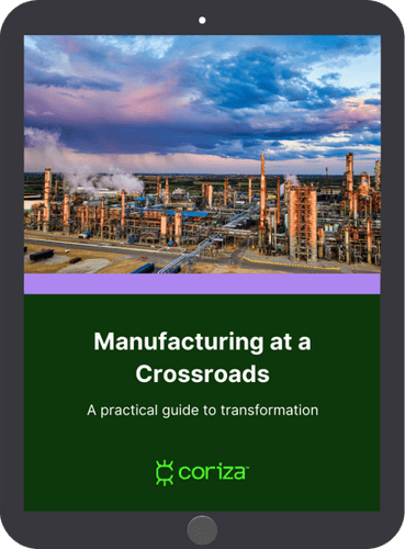 Ebook image - Manufacturing at a crossroads